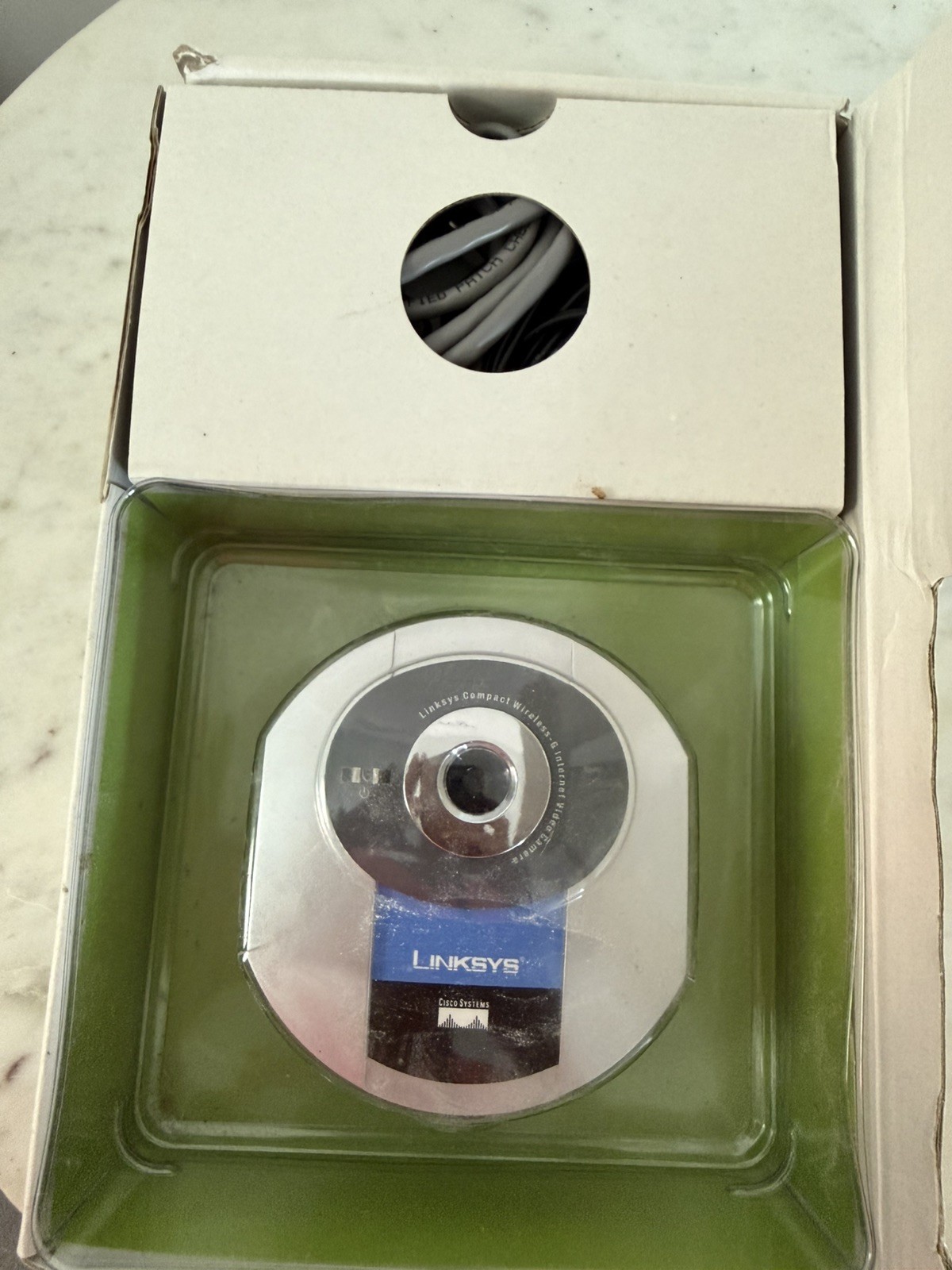 LINKSYS Compact Wireless G Internet Video Camera WVC54GC NEW Open box