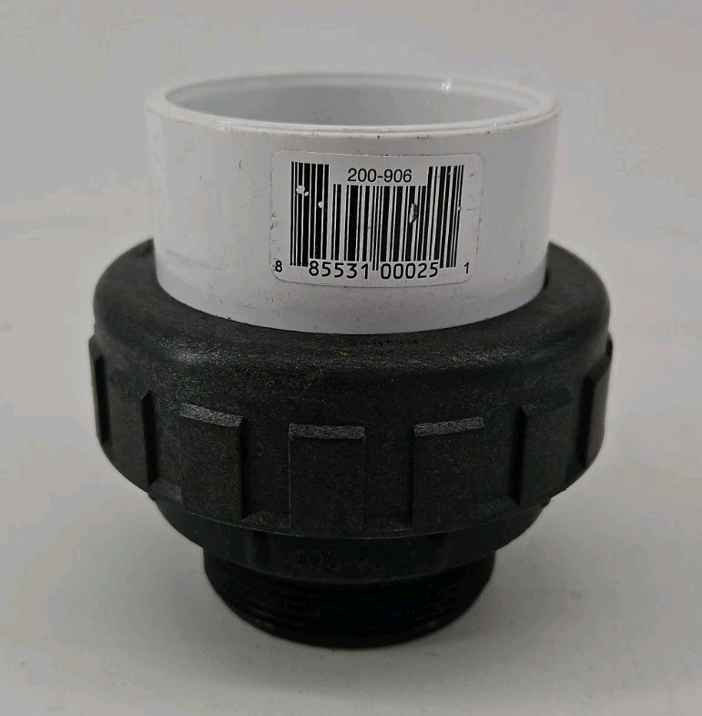 Praher - 200-906 - 2" MIP x SKT C Union Adapter w/ O-Ring High Heat - Lot of 2