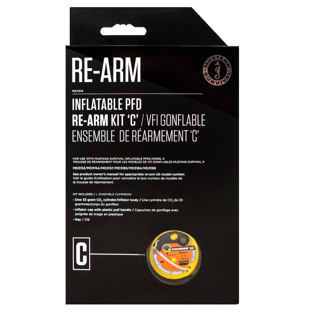 MUSTANG SURV RE-ARM KIT C - 33G AUTOHYDROSTATIC - MA7214-0-0