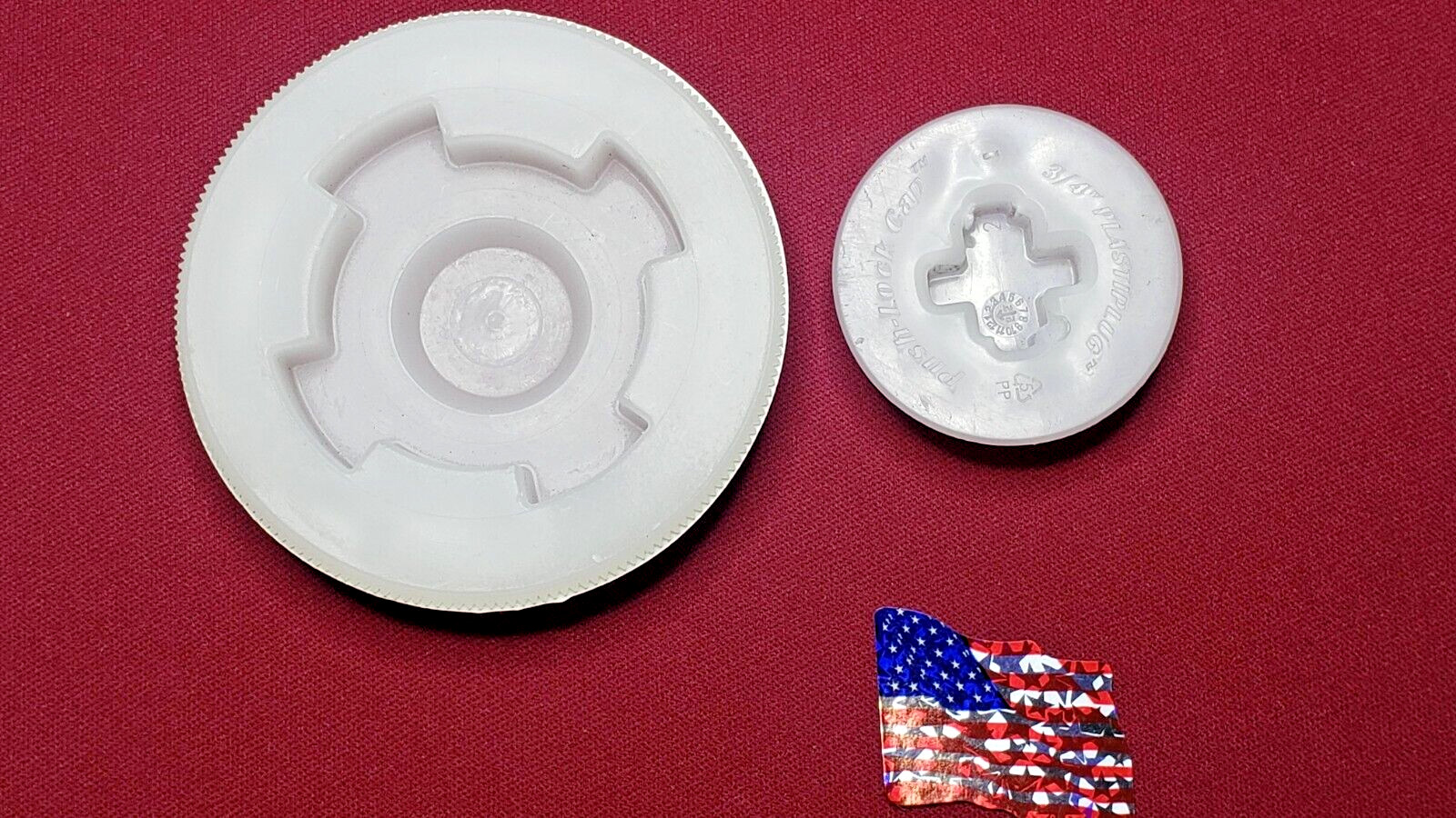 2'' and 3/4'' Bung Plug Drum Cap Fits 15,30,50 gallon.(Ship same Day)