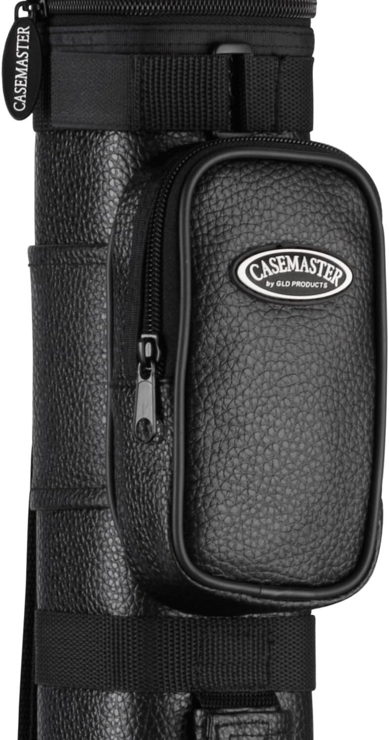Durable Leatherette Billiard Hard Case for 2-Piece Cues – Secure & Compact