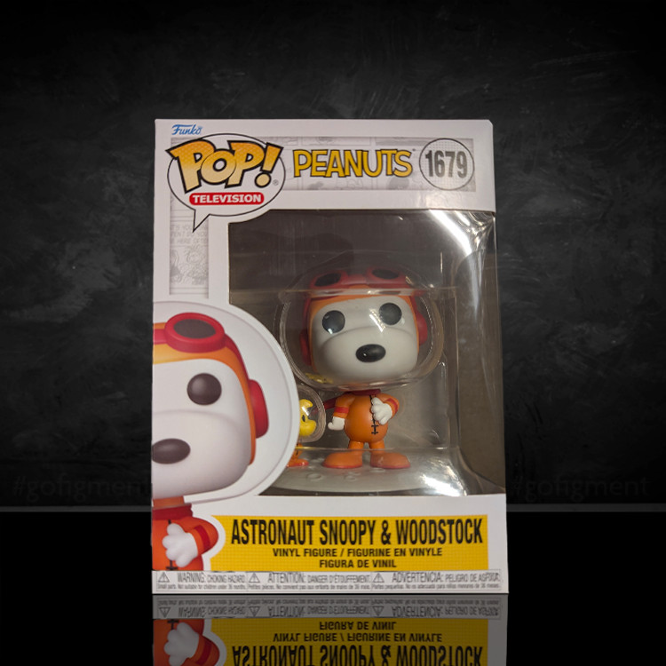 Peanuts Astronaut Snoopy & Woodstock Funko Pop Vinyl Figure #1679