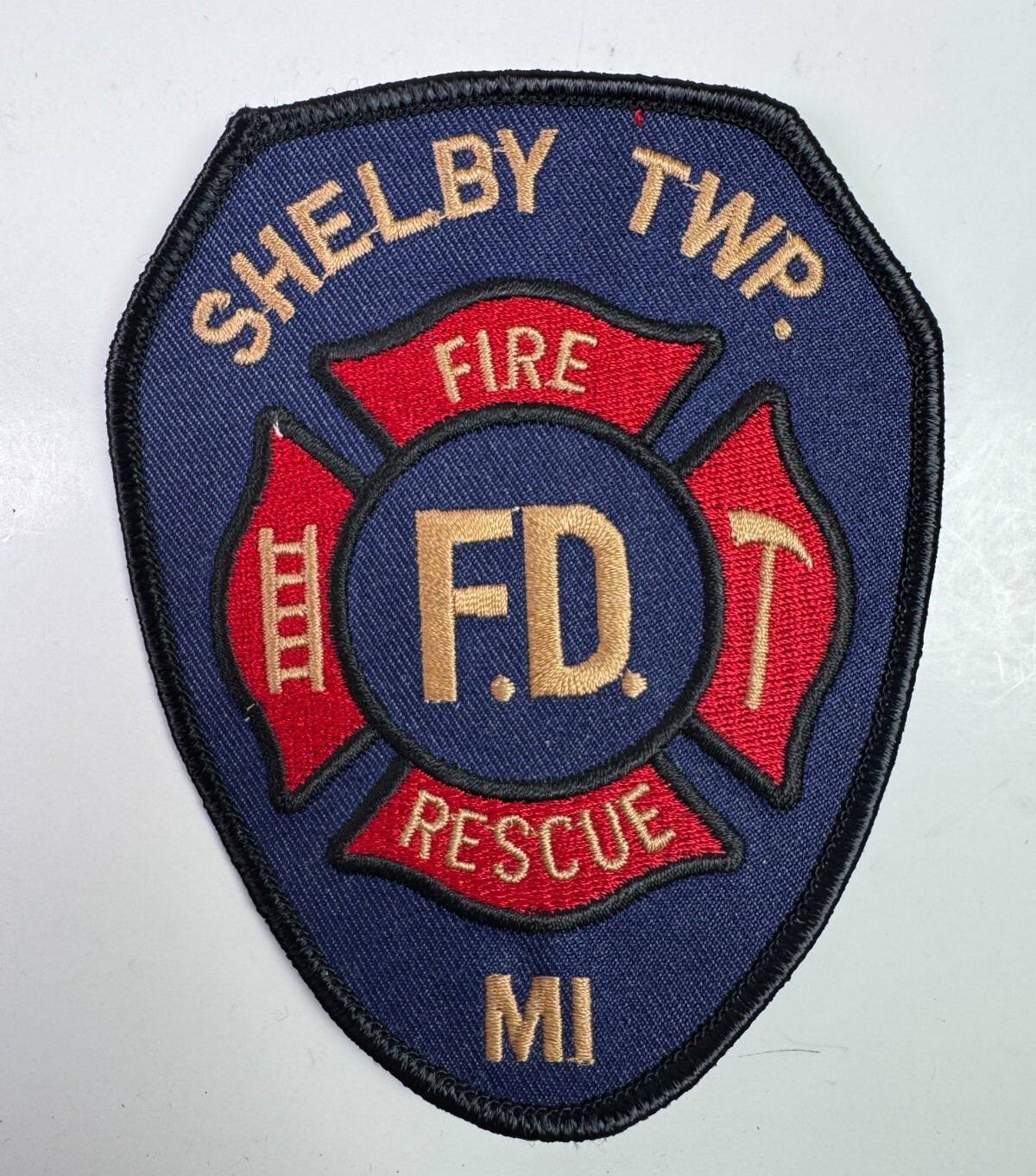 Shelby Township Fire Rescue Michigan MI Patch Z8
