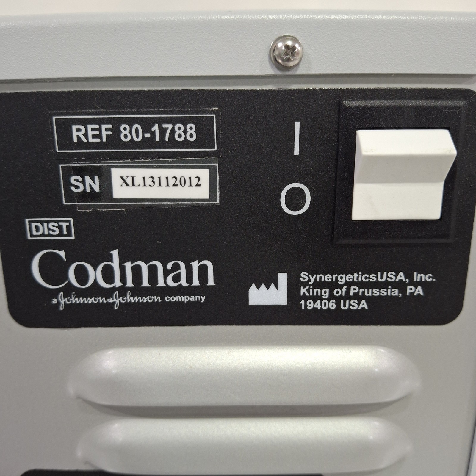Codman Malis CMC V Bipolar Electrosurgical Unit
