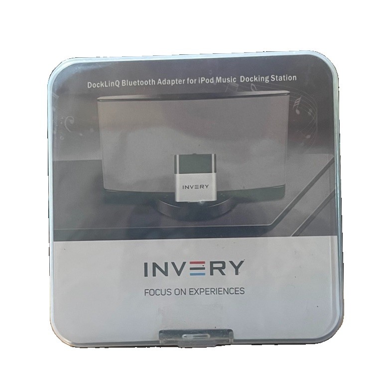 INVERY DockLinQ Pro Bluetooth 5.0 Adapter Receiver for Bose Sounddock and 30 pin