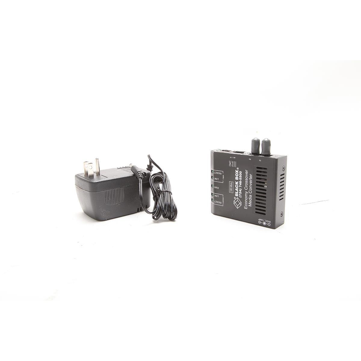 BLACK BOX LH1504A Economy Crossover Media Converter - SKU#1502479