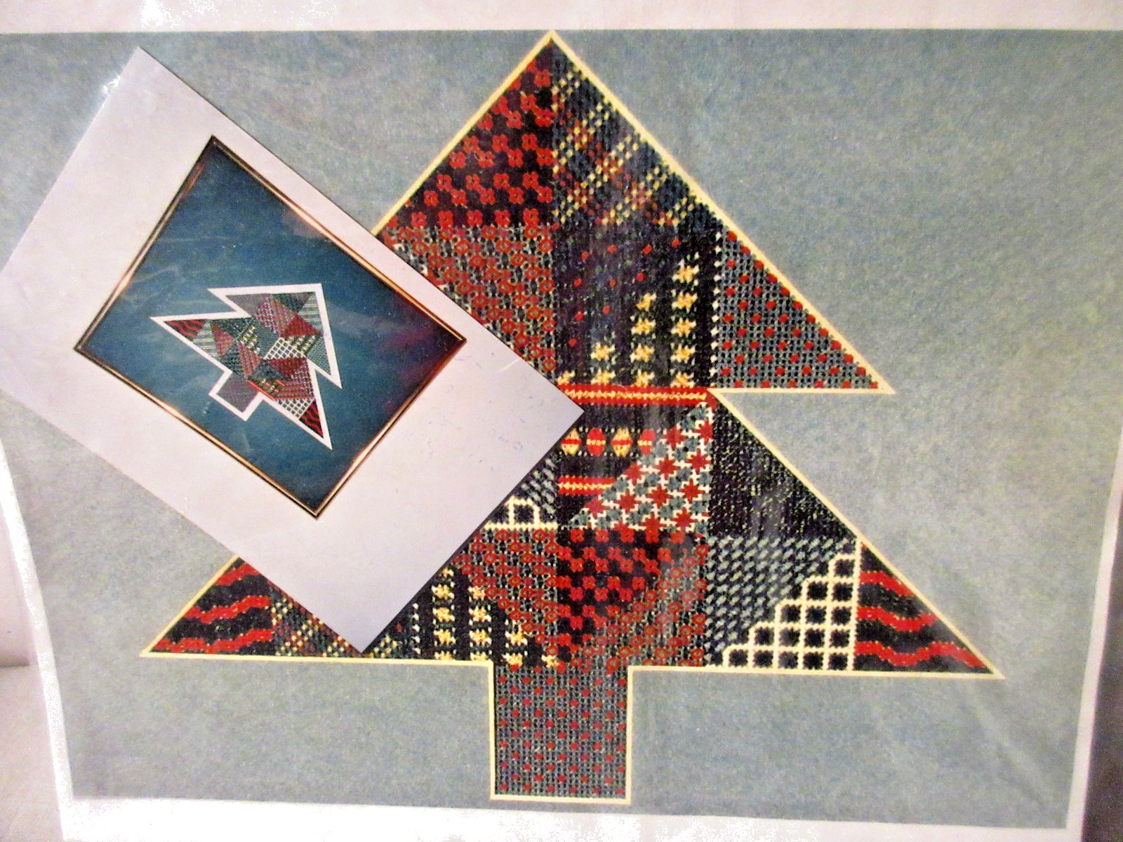 Genny Morrow CALICO TREE Needlepoint Pattern ANG Workshop