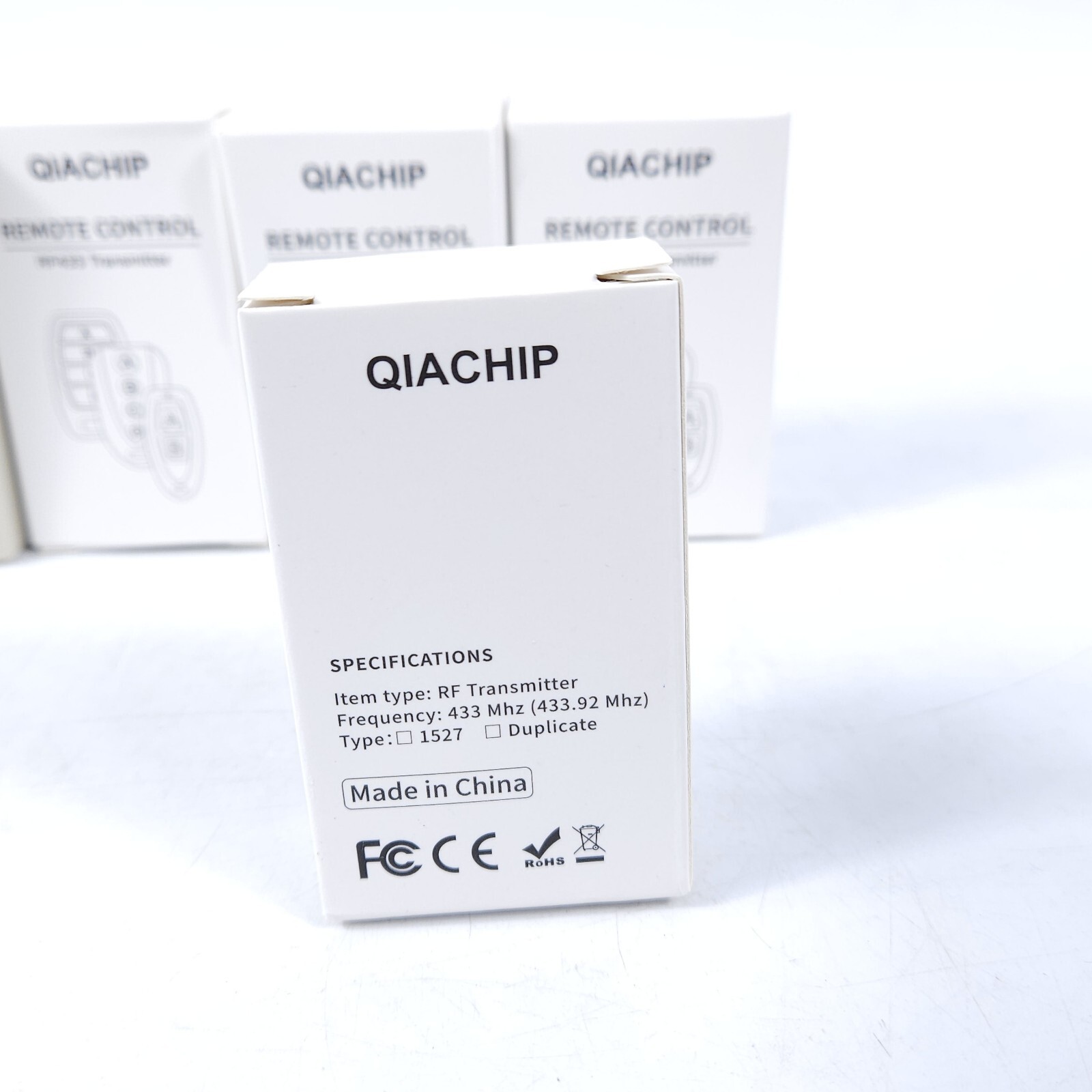 QIACHIP Universal 12V 4CH Wireless Relay Remote Module Switch RF 433Mhz