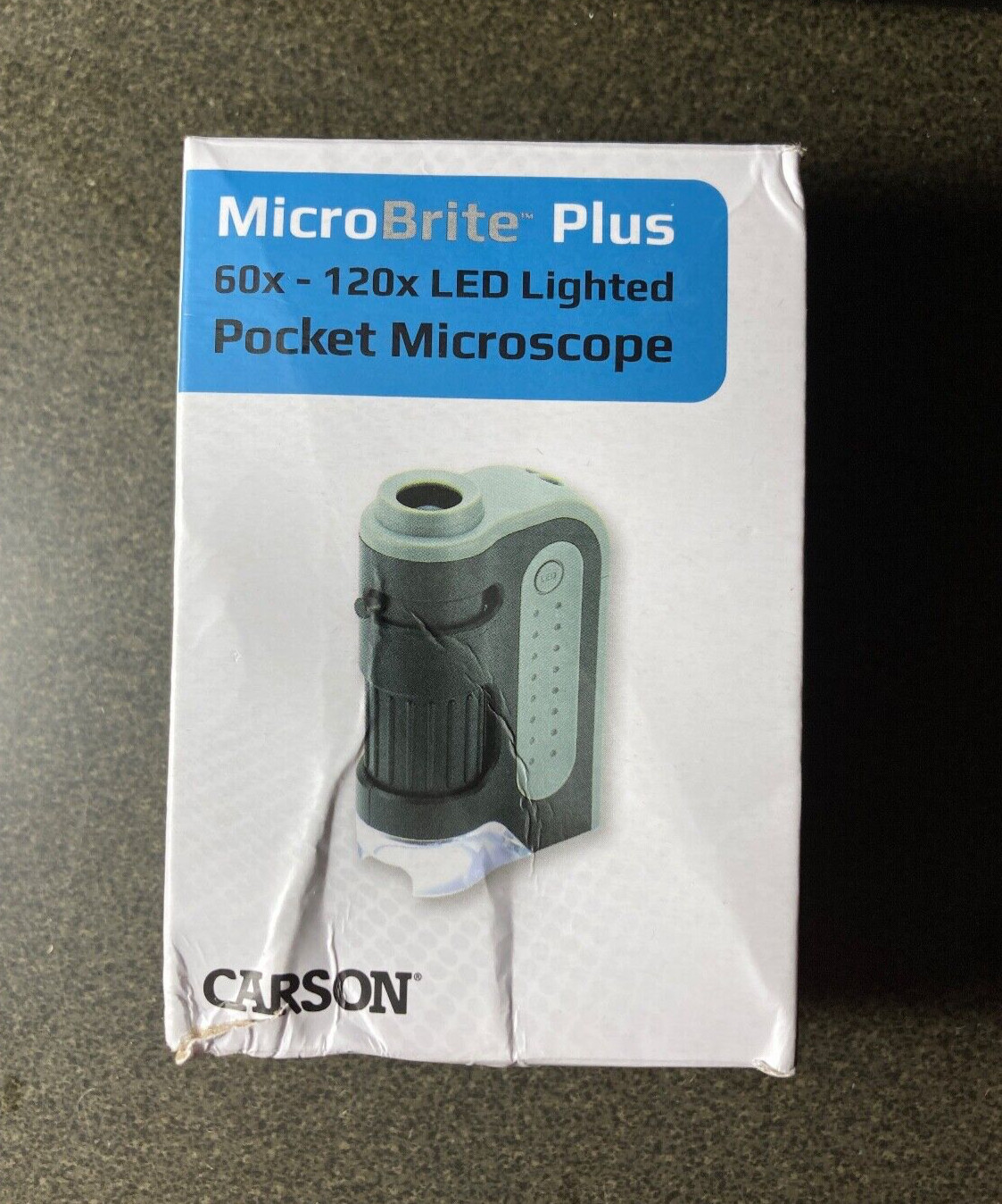 Carson Microbrite plus 60X-120X LED Lighted Pocket Microscope