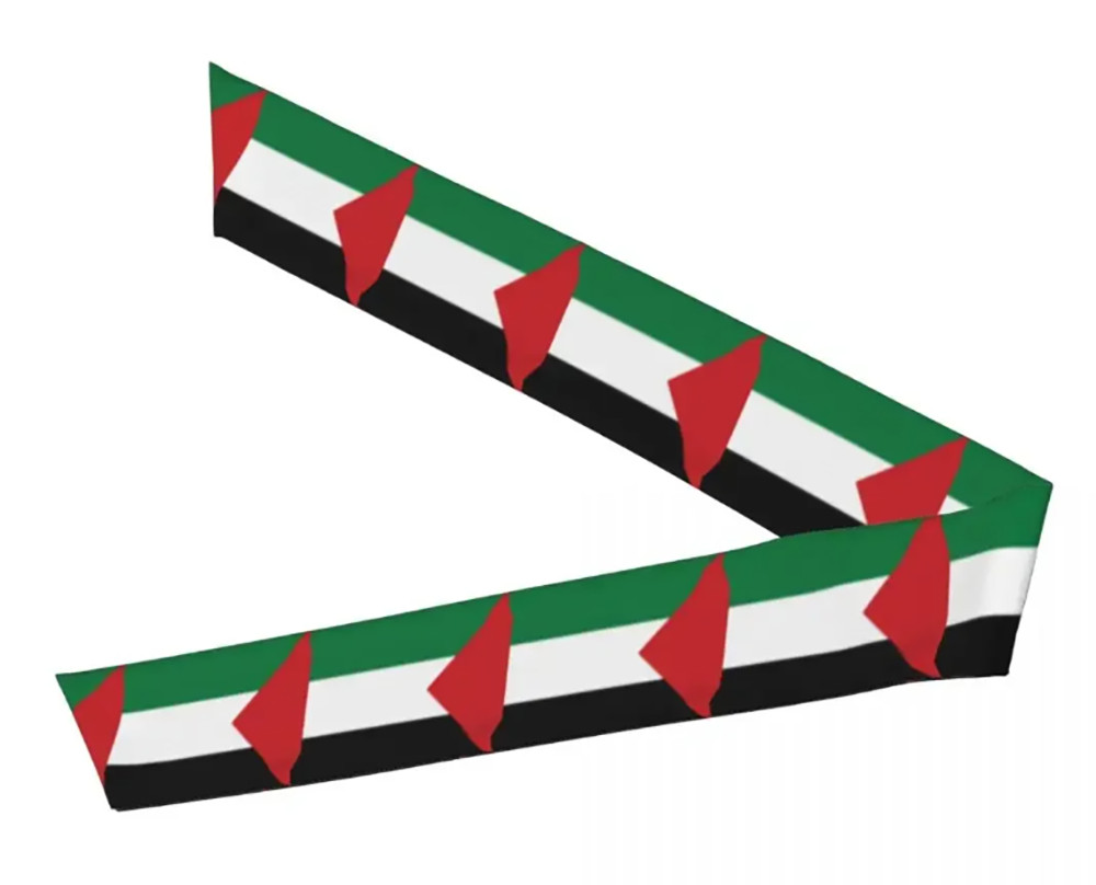 Unisex Palestine Bandana Flage headband design