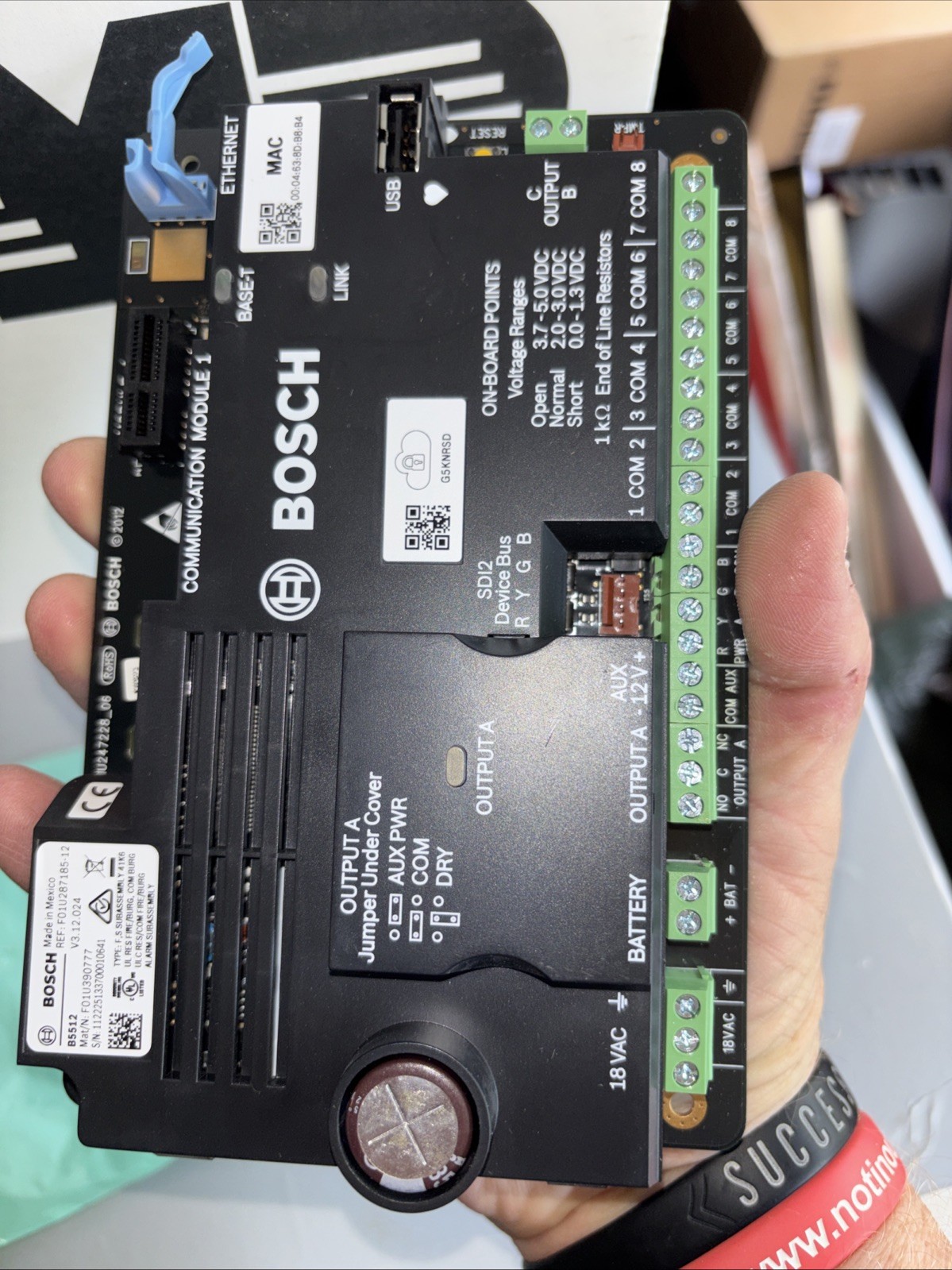 Bosch B5512 Control Panel 48 Points Security Alarm system