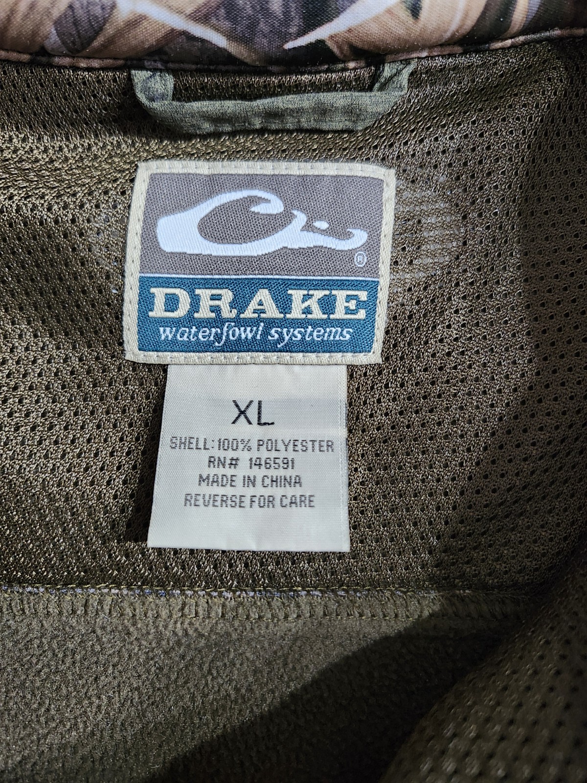 Drake Waterfowl System 1/4 Zip Mens Pullover XL