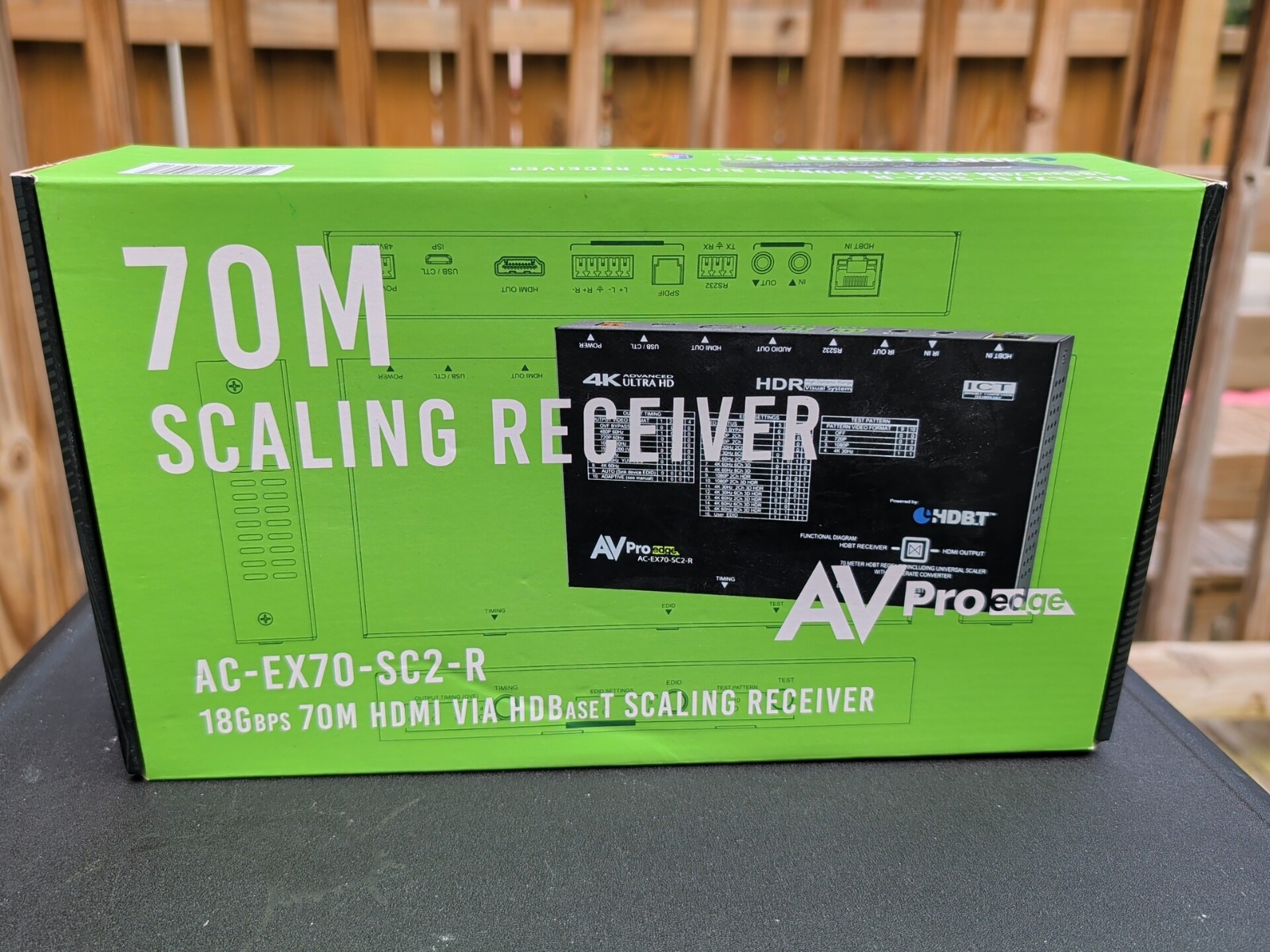 AVPro Edge AC-EX70-SC2-R HDMI Scaling Extender 18Gbps 70m Range Great Condition
