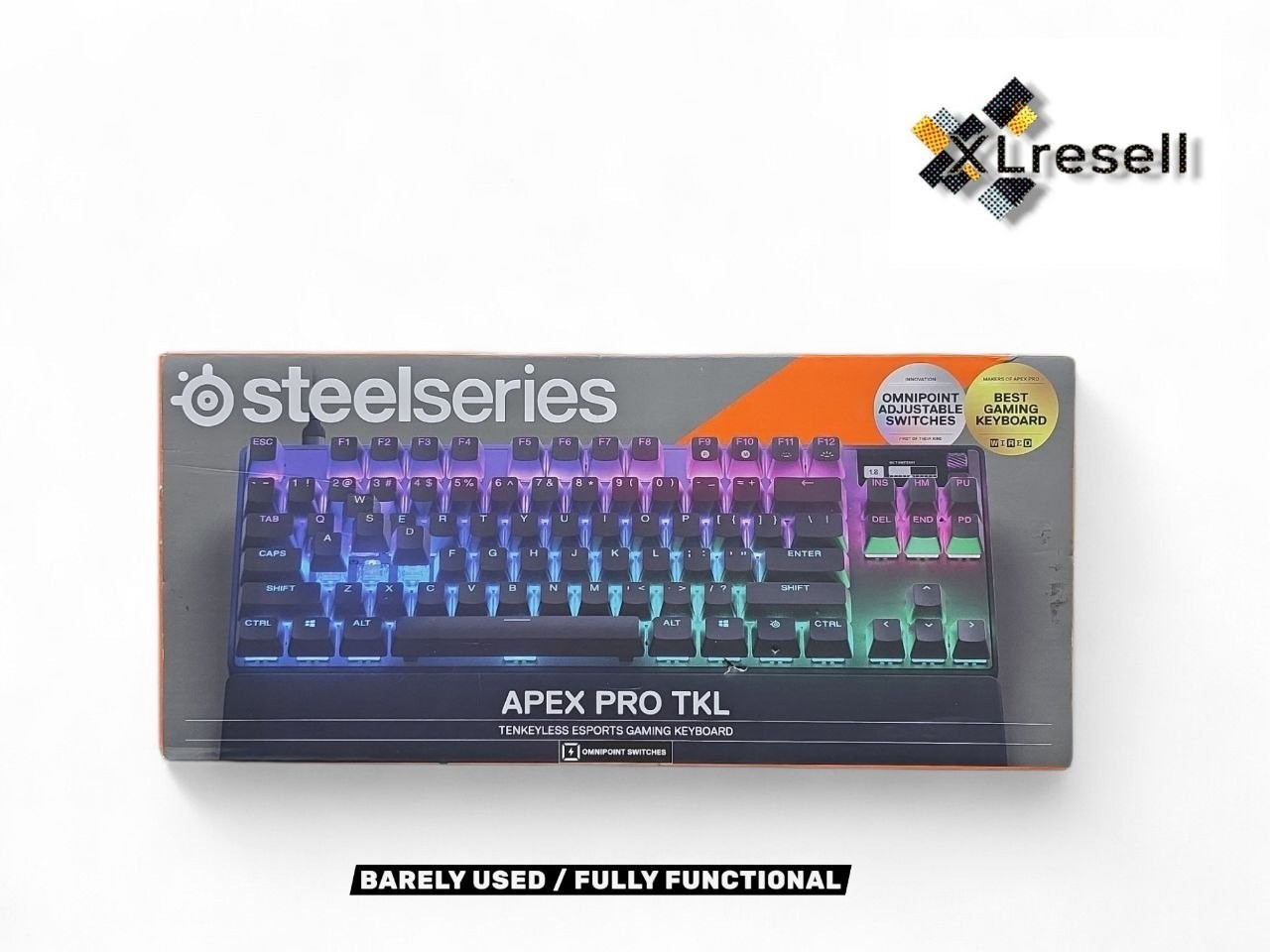 SteelSeries Apex Pro TKL V2 Wired Mechanical OmniPoint HyperMagnetic Keyboard