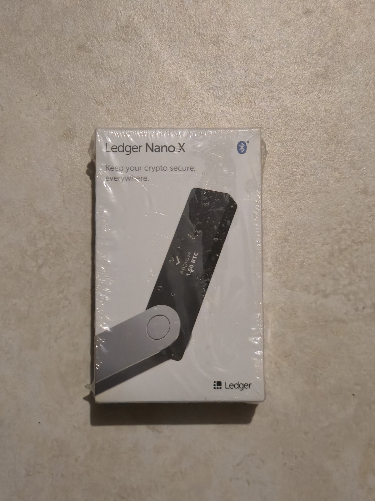 Ledger Nano X Crypto Hardware Wallet - Onyx Black  Bluetooth New/Sealed
