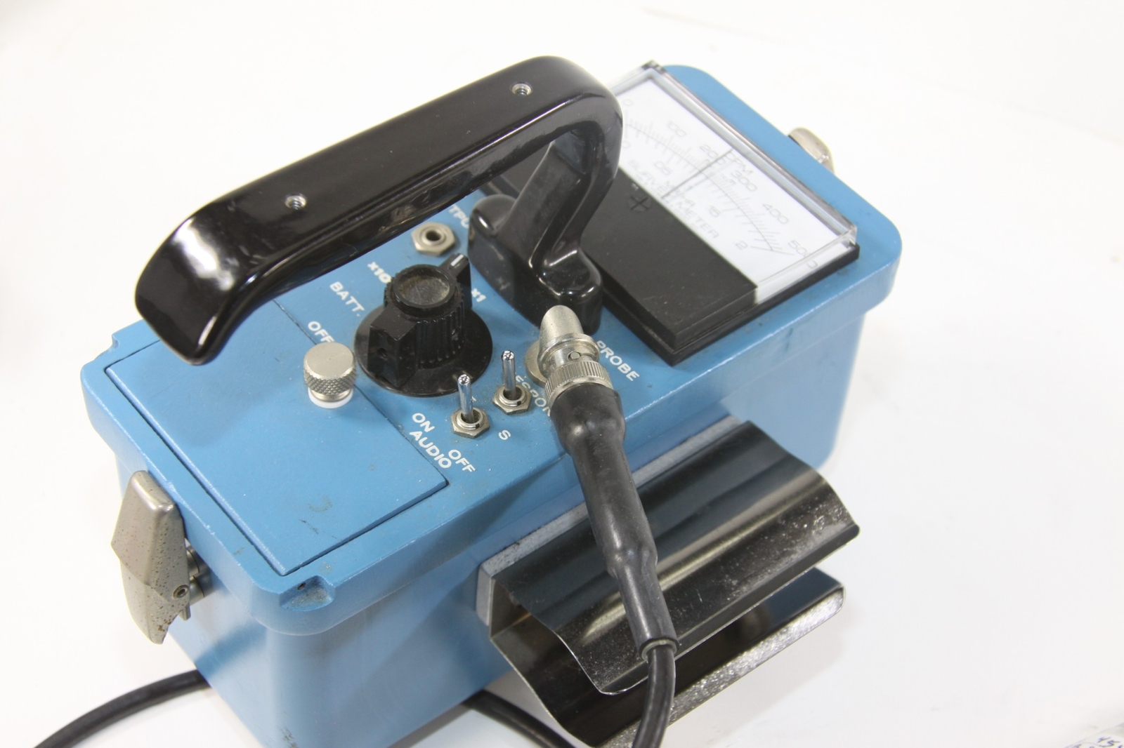 WM B JOHNSON GSM 10S GEIGER COUNTER/SURVEY METER w no PROBE tested working