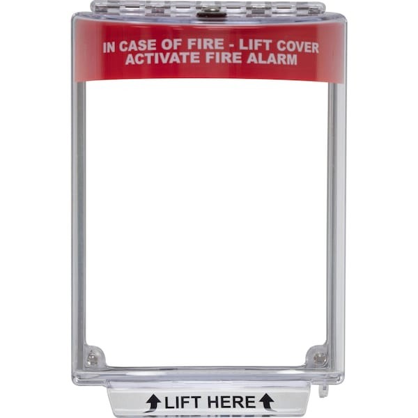 Safety Technology International Sti-13010Fr Pull Station Guard, Polycarbonate,