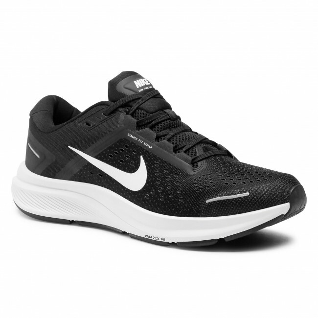 Nike Air Zoom Structure 23 Black White CZ6720-001 sz 14 Men's Training Running