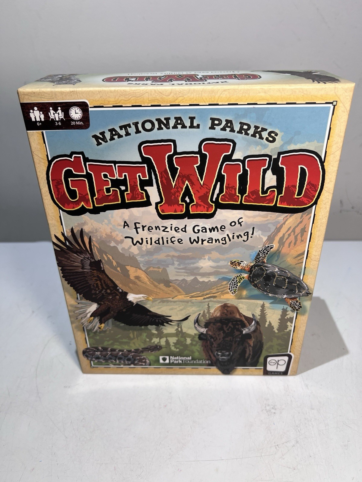 Hasbro Get Wild National Parks Adventure Game - Educational Family Eco
