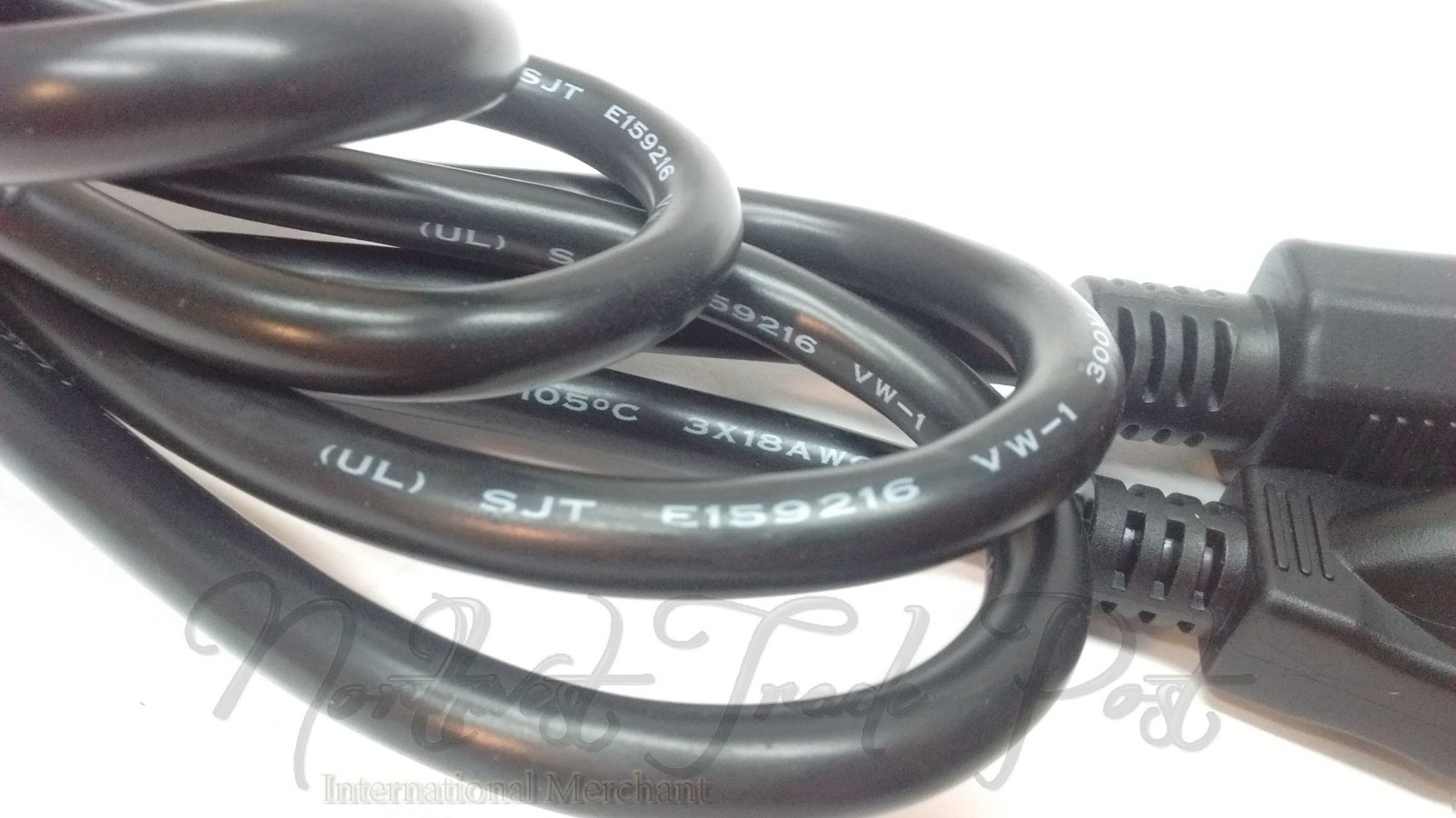 6ft Replacement AC Power Cord for EcoQuest Fresh Air Purifier Ionizer 3-Pin Plug
