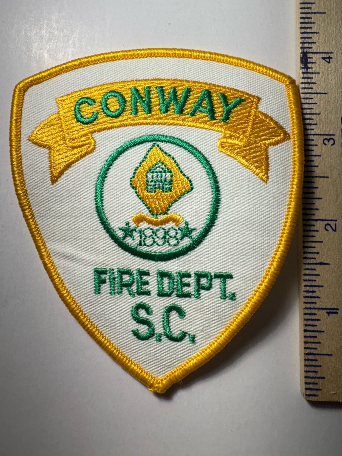 Conway South Carolina Fire Department Patch ~ Obsolete
