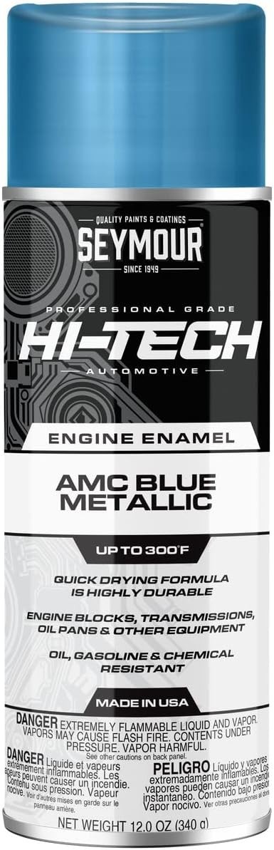 EN-66 Hi-Tech Engine Spray Paint, AMC Blue, High-Performance Coating, Durable...