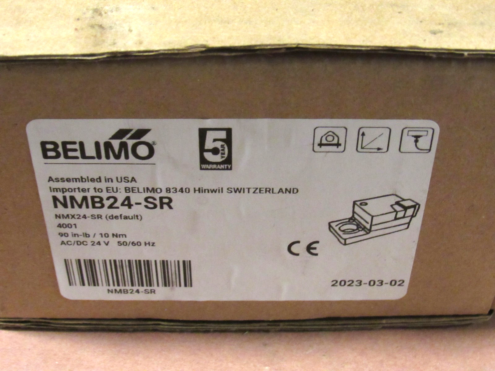 Belimo NMB24-SR 24V  Damper Actuator