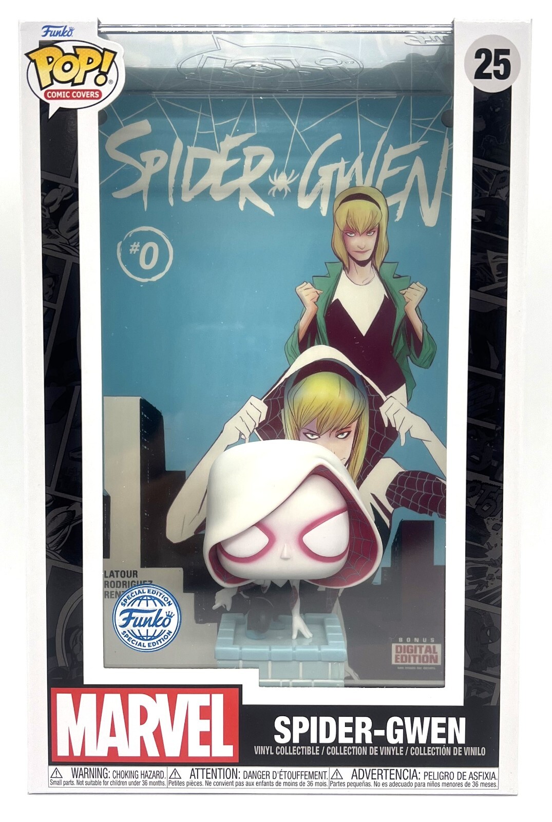 Funko Pop! Comic Covers Marvel Spider-Gwen #25 Funko Special Edition