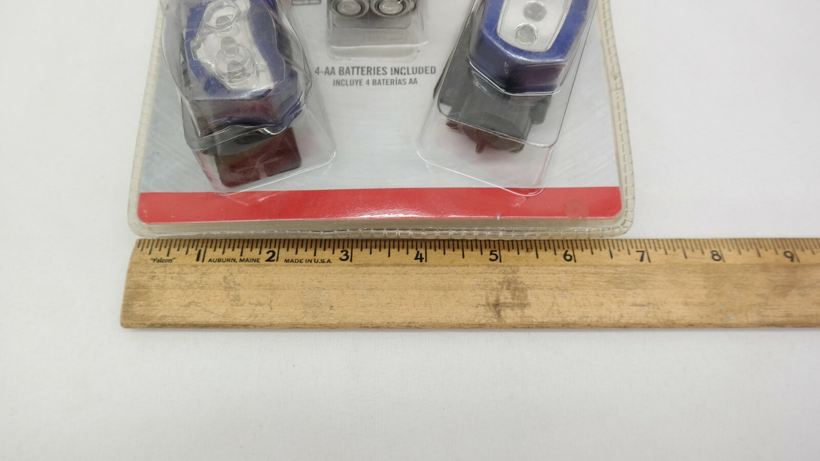 4 Pack 3 LED Headlamp Head Light Flashlights NaS