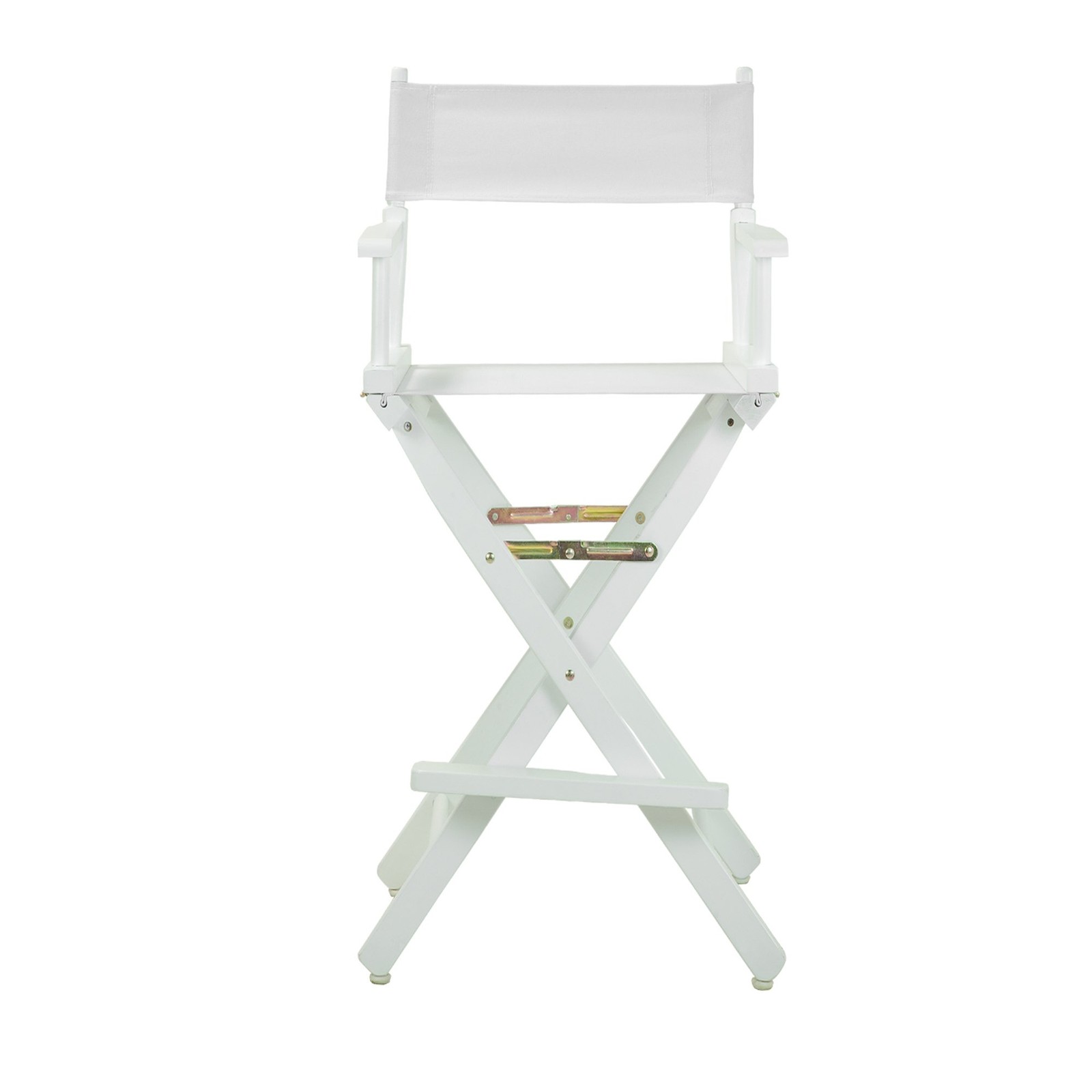 Directors Chair white Frame/white Canvas30 Bar Heig
