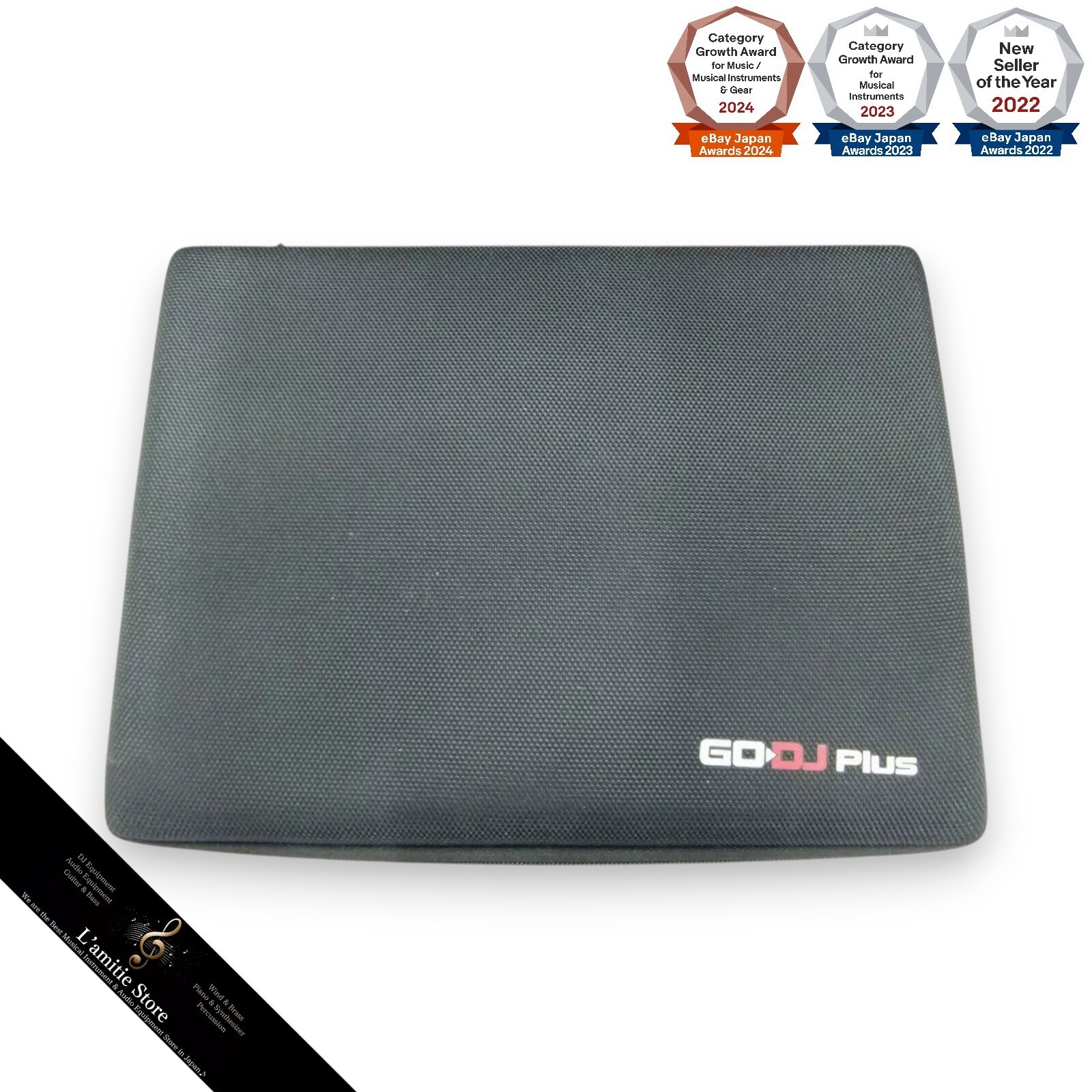 GODJ Plus A4-Size Portable DJ Controller Touch Screen Digital Speaker Box Mint