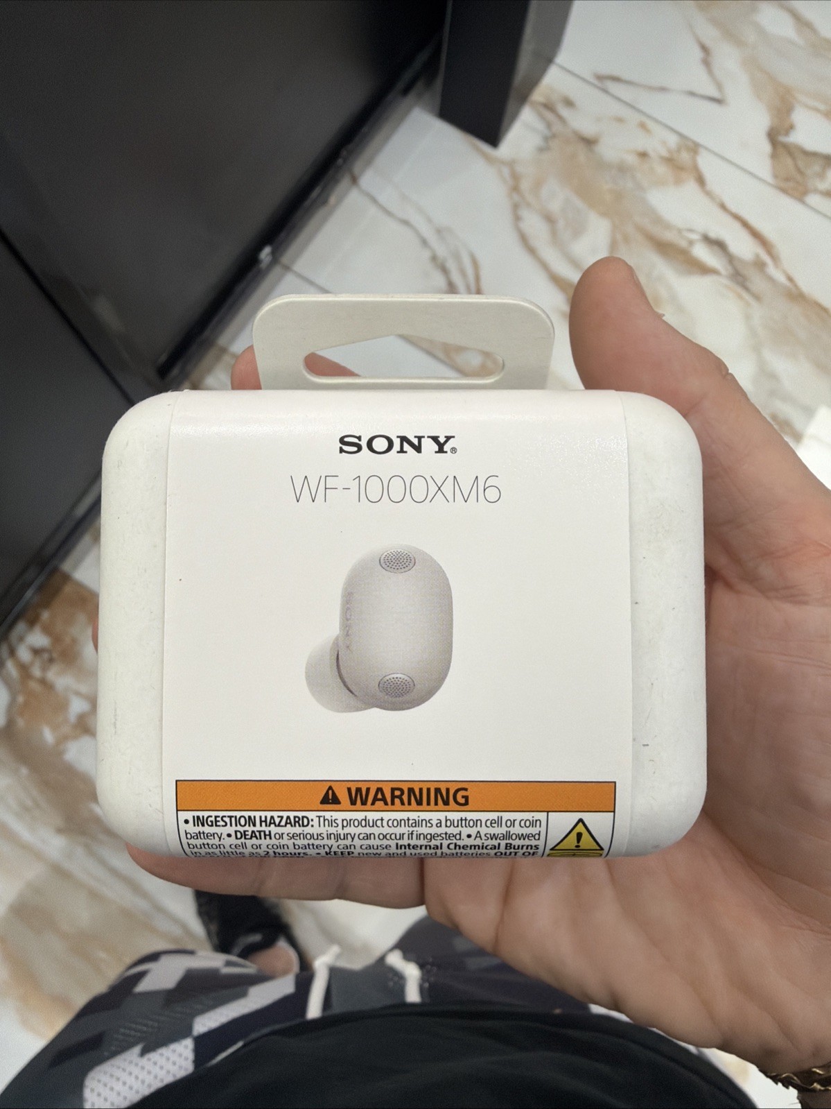 New Sony WF-1000XM6/S Truly Wireless Noise Cancelling Earbuds - Platinum Silver