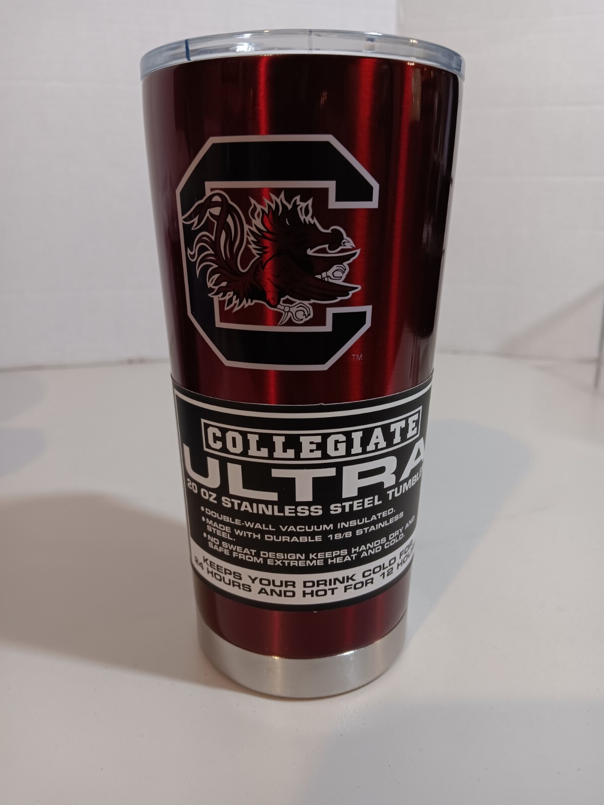 South Carolina Gamecocks NCAA 20oz Collegiate Ultra Travel Tumbler NEW