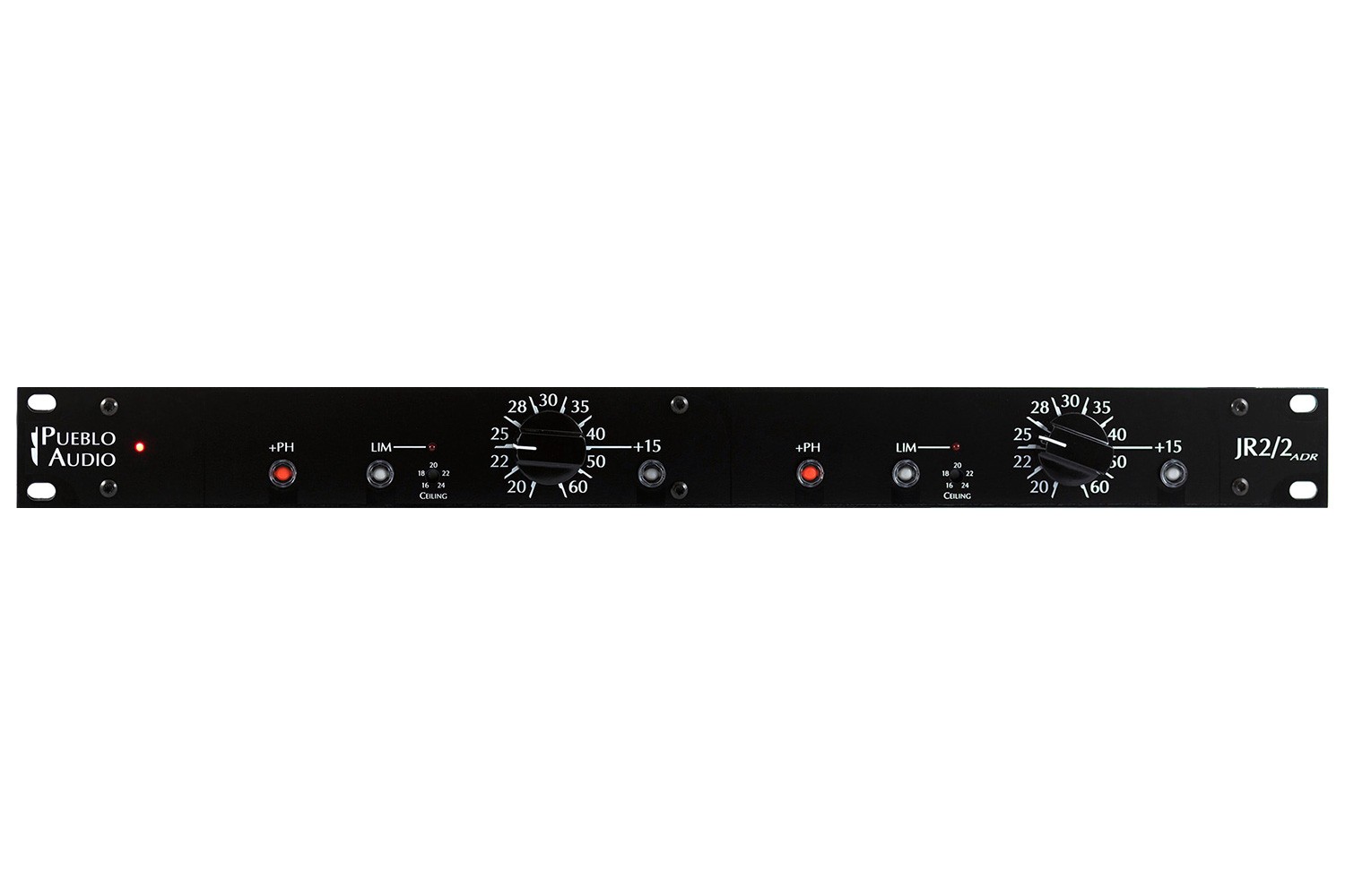 Pueblo Audio JR2/2-ADR-LIM Dual-Channel Mic Preamp with Peak Limiter (Demo Deal)