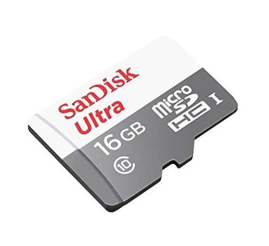 Ultra SDSQUNS-016G-GN3MN 16GB 80MB/s UHS-I Class 10 microSDHC Card