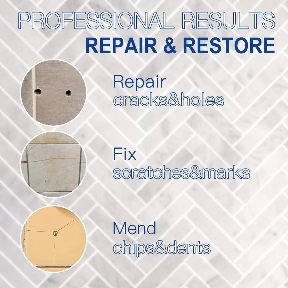Tile Repair Kit, Ceramic Chip Kit(Color No. 03 Color Match