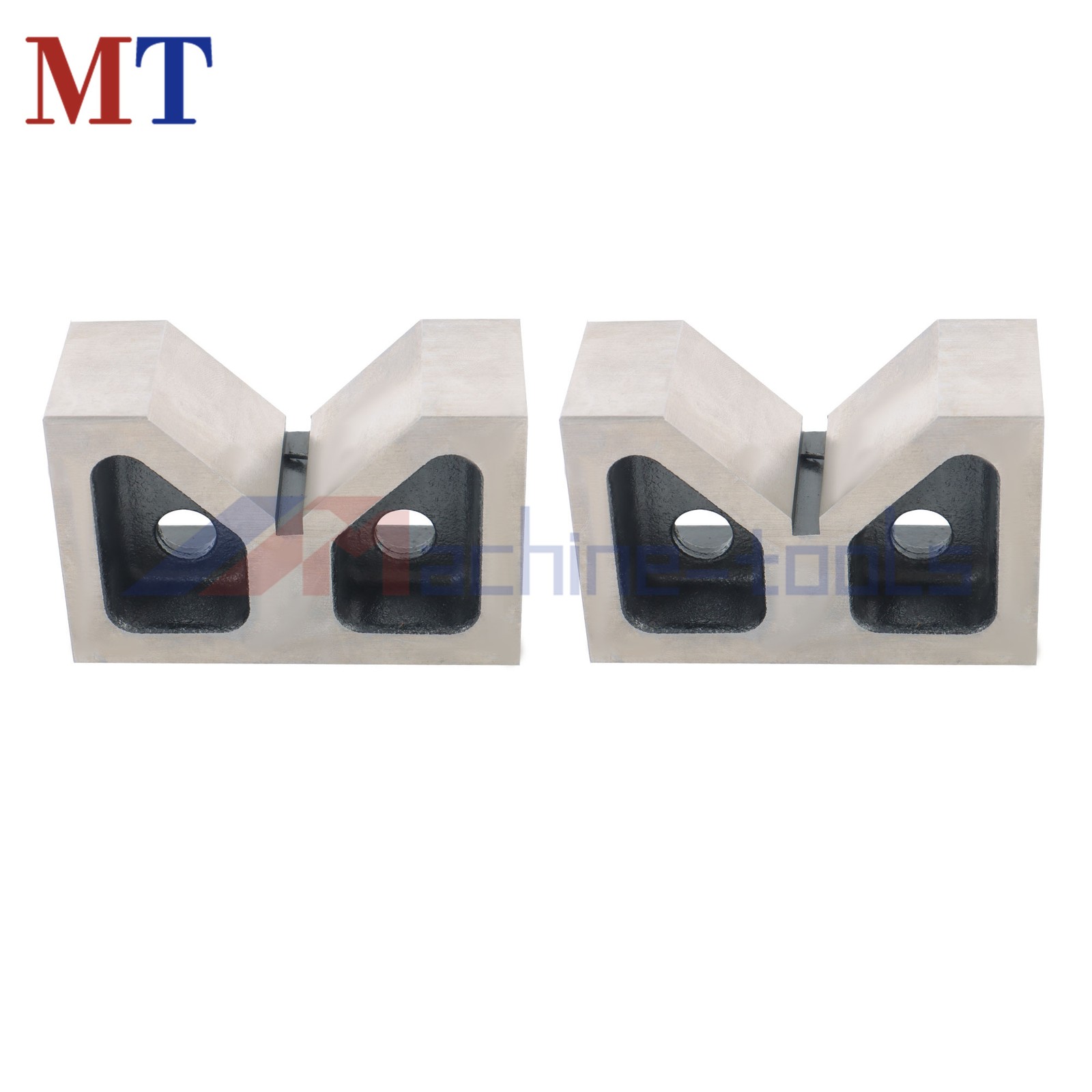 V-Block Ground 1*Pair 4" x 1-5/8" x 2-5/8" 90 Degree Cast Iron V-Blocks