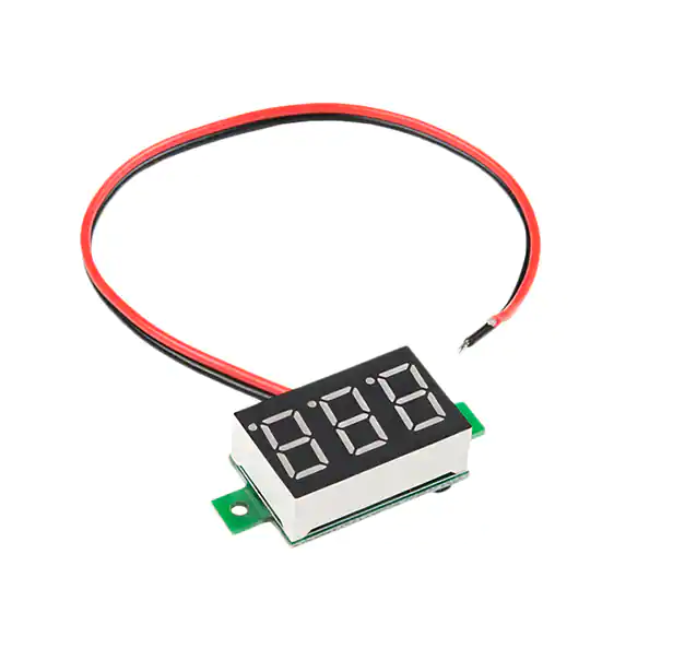 Mini 0.28'' 3 digits DC 0-100v Digital blue LED Display Panel Voltage Meter