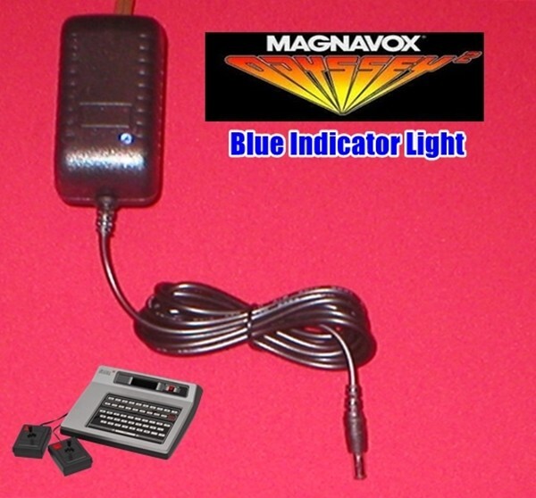 AC Adapter Power Supply Female Plug W/LED  for Magnavox Odyssey 2 System NEW