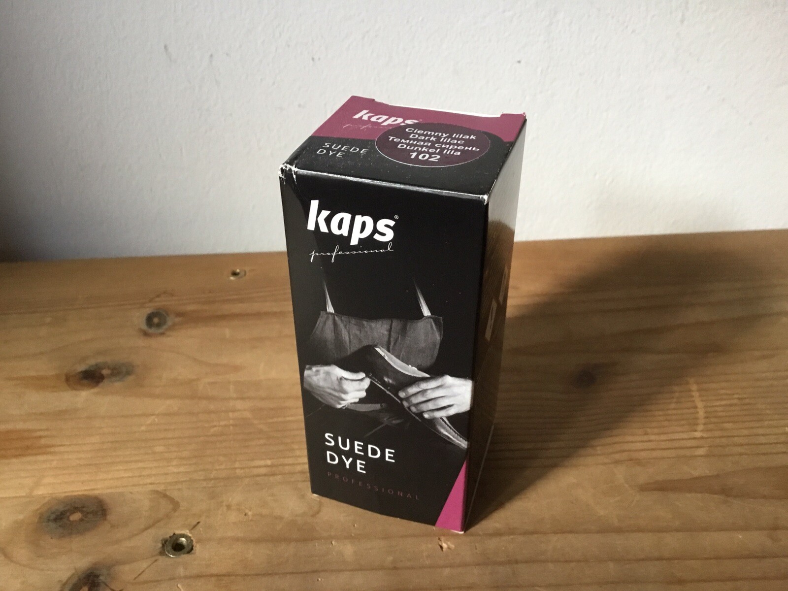 Kaps Purple Suede Dye Used