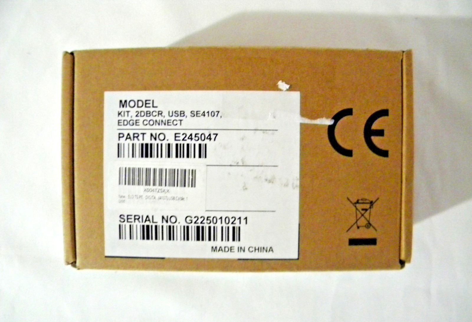 Elo Edge Connect 2D Barcode Reader Scanner USB, E245047,  SE4107, New Open Box