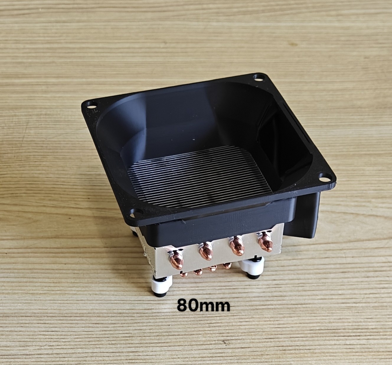 Bitaxe 601 602 80mm Heatsink Fan Adapter For GeeekPi Low-Profile Plus CPU Cooler