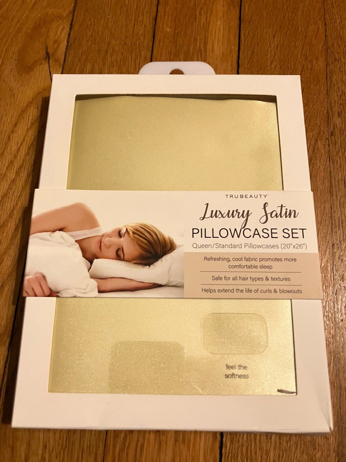 Trubeauty Luxury Satin Pillowcase set of 2 queen/standard size