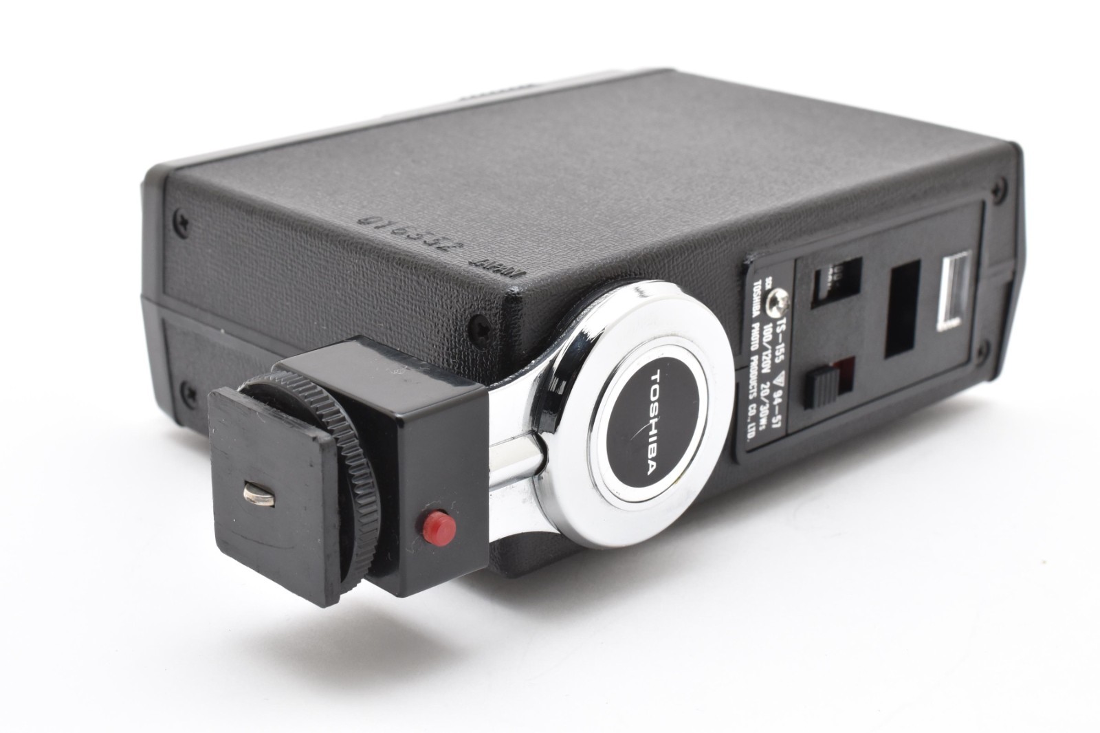 ⏯️ Rare *MINT* TOSHIBA COMPUTER 724 External Flash w/Case & Coupler From JAPAN
