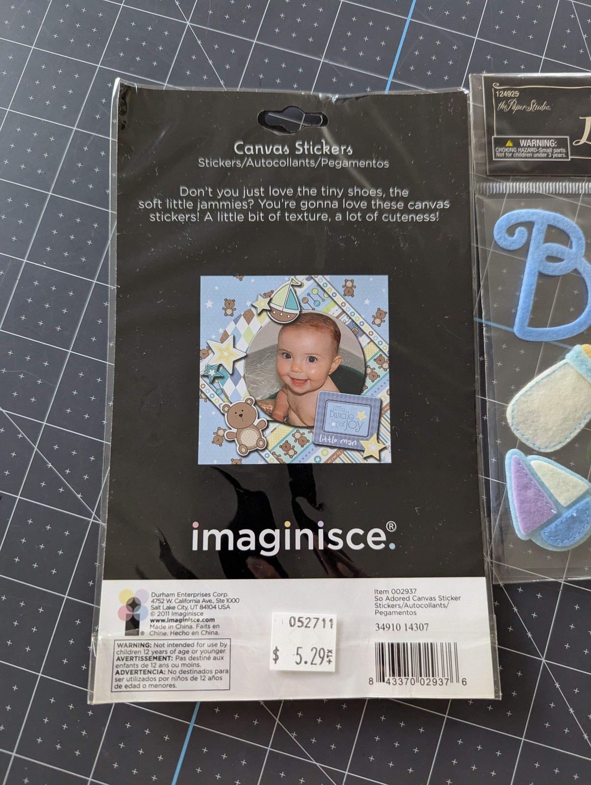 Welcome Baby Boy Sticker Bundle