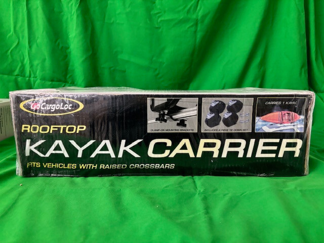 Cargoloc Rooftop Kayak Carrier ART 1071217 NIB