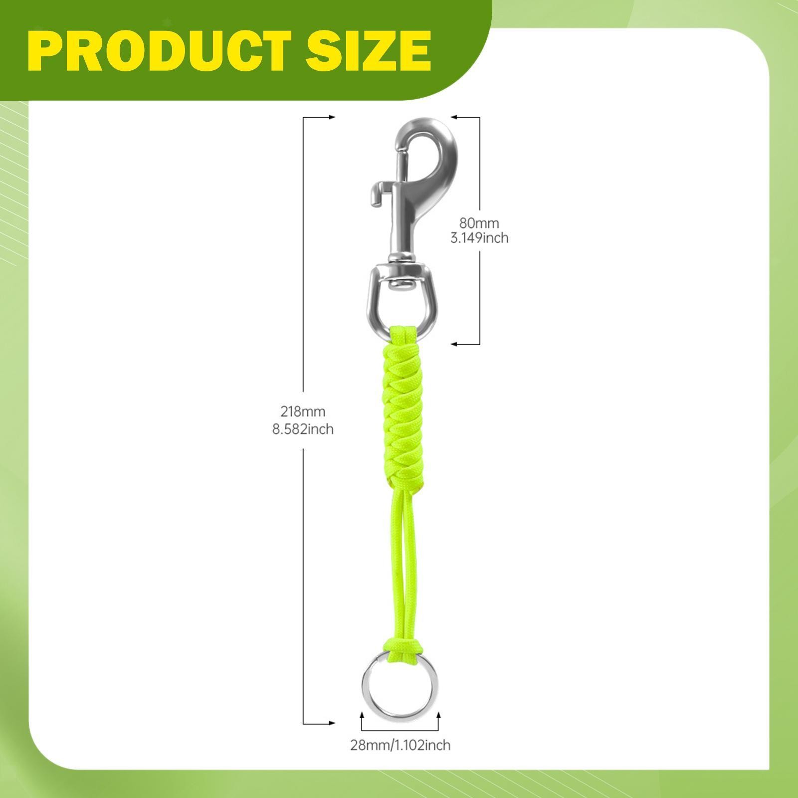 Scuba Diving Lanyard Snap Hook Clip Rotatable Portable Versatile Diving Camera