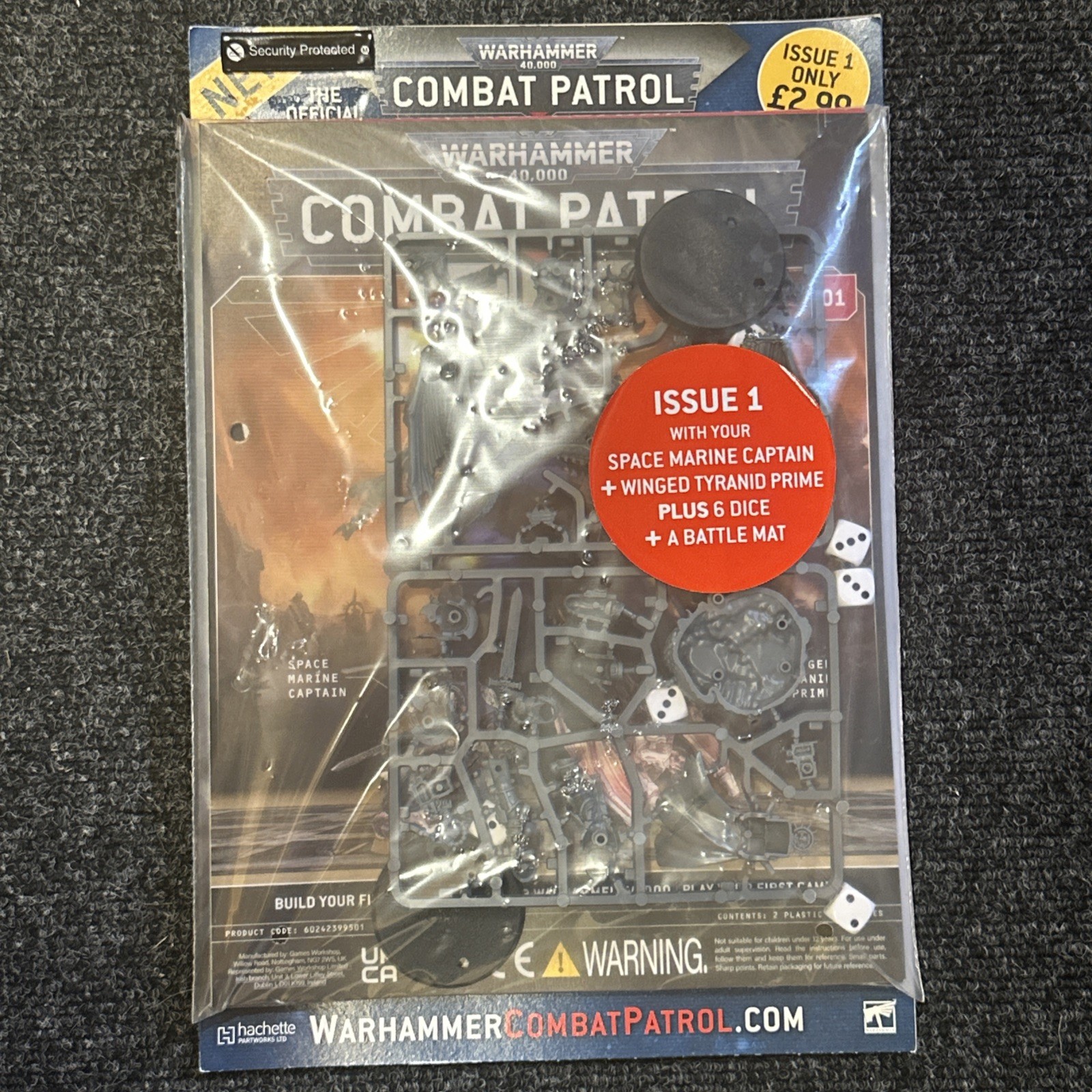 Warhammer 40k Combat Patrol Issue # 1 Sealed Games Workshop Tyranids Marines 🟡
