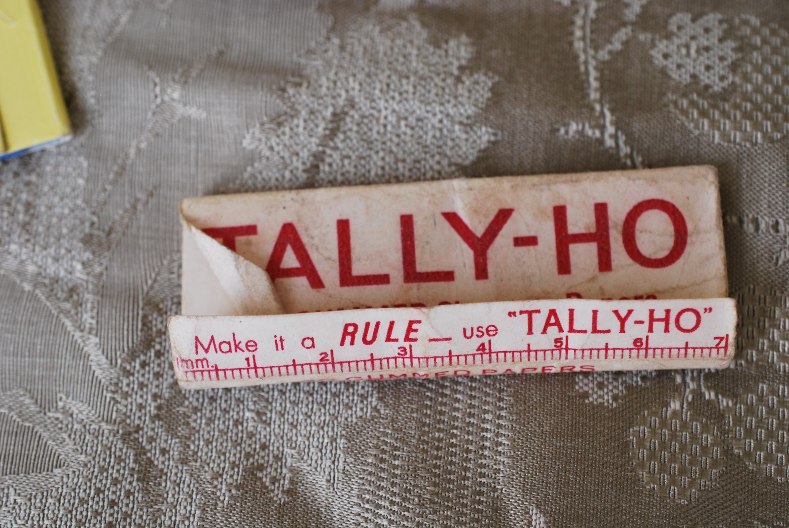 1991 Top Cigarette Roller & Instructions, Flints Papers & Tally-Ho Package Ruler