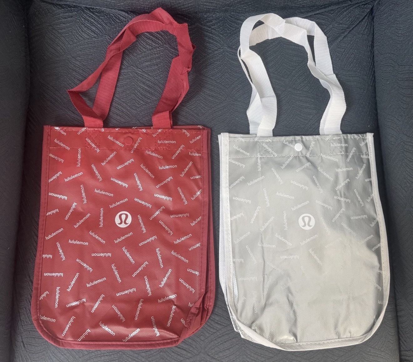 Lululemon Bags Small Set Of 2 Red Silver